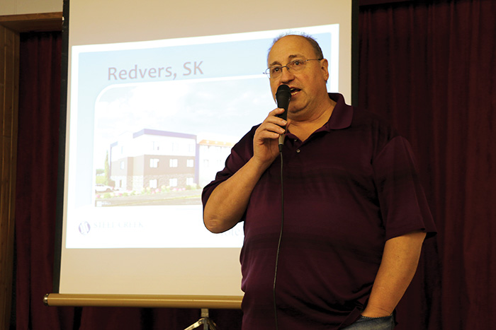 Brad Bulbuck, Mayor of Redvers, was happy to see the community’s interest for building a new hotel in town and working with local developers in the nearby future.  <br />
